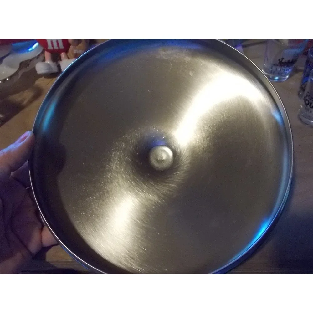 Vintage Farberware 8 Inch Skillet Pot Lid Stainless Steel